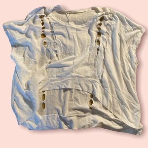 Millau Boxy Cut Out Tee